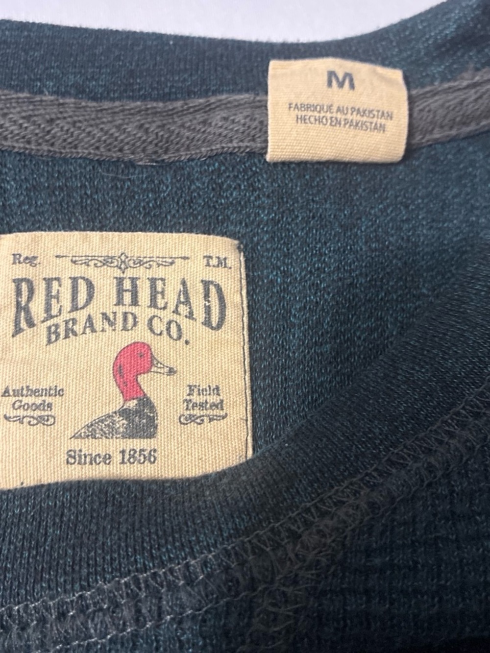 RedHead Men's Dark Teal Crewneck Sweater
